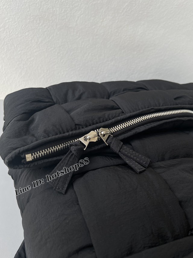 BV專櫃新款手工編織雙肩包 葆蝶家尼龍大背包 628955 bbv1112